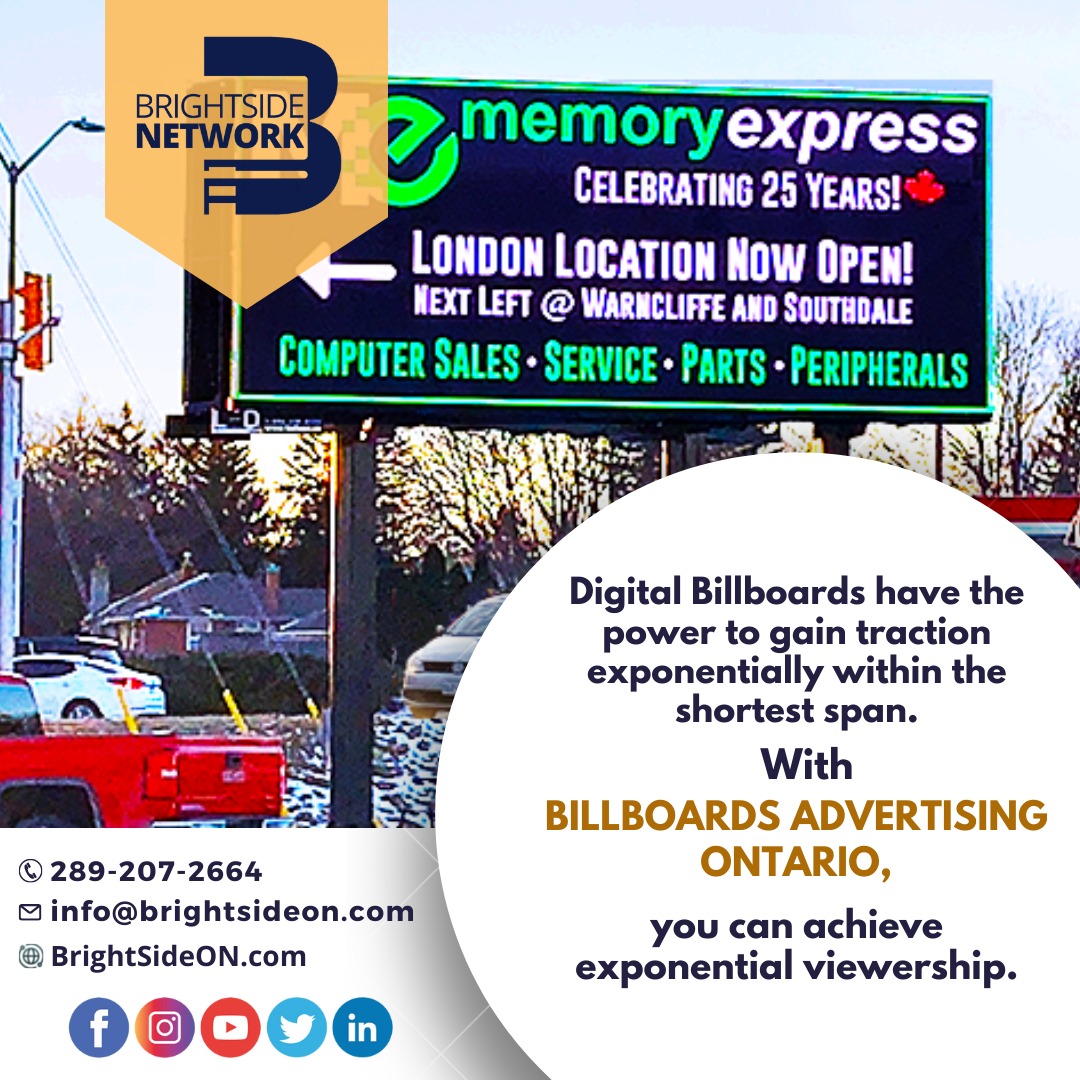 Digital Billboards in Toronto Ontario